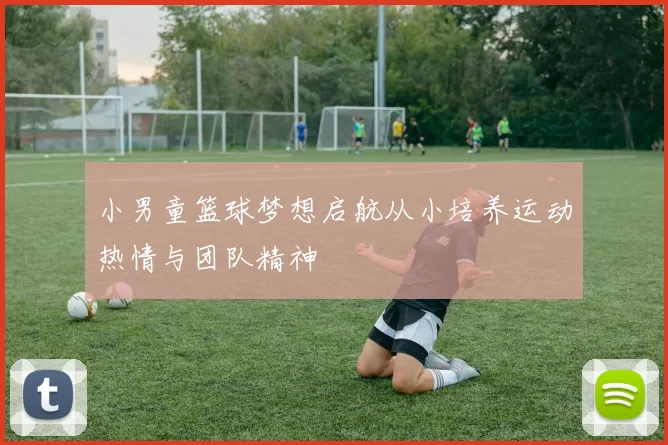 小男童篮球梦想启航从小培养运动热情与团队精神